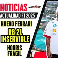 Ferrari estrena look 🔥RB21 es "de mentira" 🤡¿Y Norris? Piloto 2 😂 #f1 #gpmiami #redbull