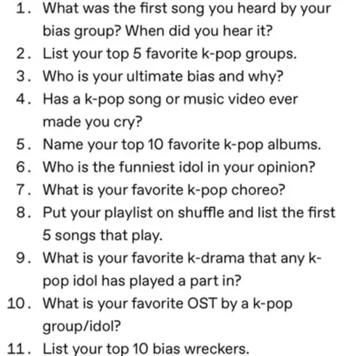 My second interview about being a kpop fan and ask questions with my friend Briza for my podcast