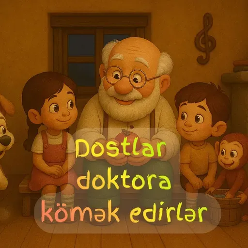 Dostlar doktor Aybolitə kömək edirlər 🩺