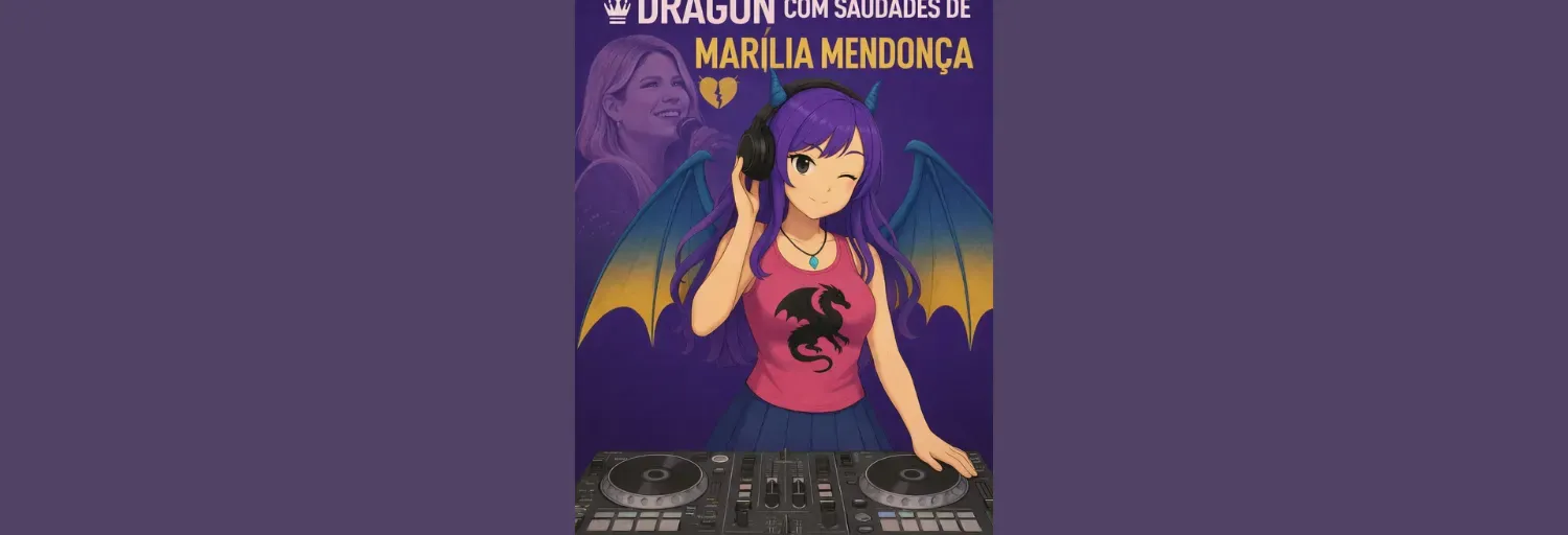 DRAGON COM SAUDADES DE MARÍLIA MENDONÇA