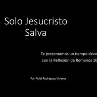 Solo Jesucristo salva