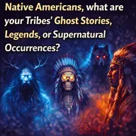 Native Americans, what are your Tribes Ghost Stories, Legends, or Supernatural Occurrences?