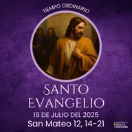Evangelio del 19 de julio del 2025 según Mateo 12, 14-21