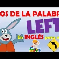 025. Cómo usar la palabra LEFT en INGLÉS