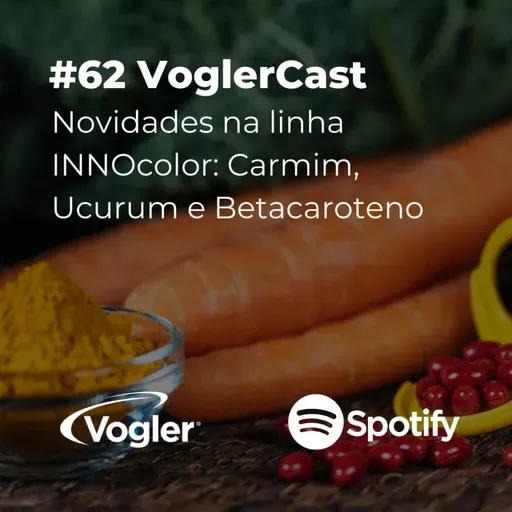 #62 VoglerCast: Foodtalk - Novidades na linha INNOcolor: Carmim, Urucum e Betacaroteno
