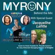 Myrony “Behind the Mic” with SHARING and Jacqueline Lafitte