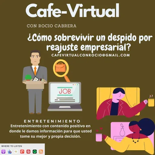 Café Virtual con Rocío Cabrera– ¿Cómo sobrevivir un despido por reajuste empresarial?