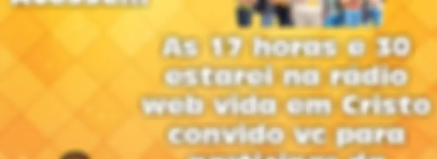 Rádio web vida em Cristo