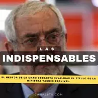 El rector de la UNAM descarta invalidar el título de la ministra Yasmín Esquivel.