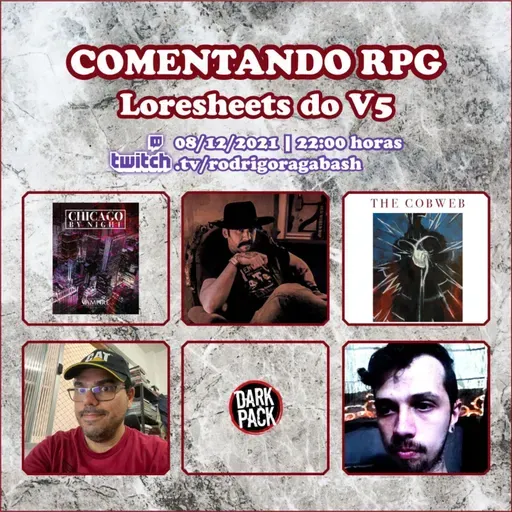 Comentando RPG | Loresheets do V5 #19: A Teia
