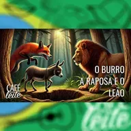 Café Com Leite Especial - O Burro, a Raposa e o Leão