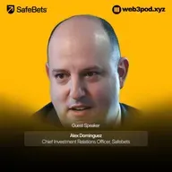 381: The Risk-Free Prediction Market Taking On a Trillion-Dollar Industry with Guest speaker Alex Dominguez from SafeBets