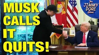 Here’s Why Elon QUIT DOGE & Left Washington D.C.!