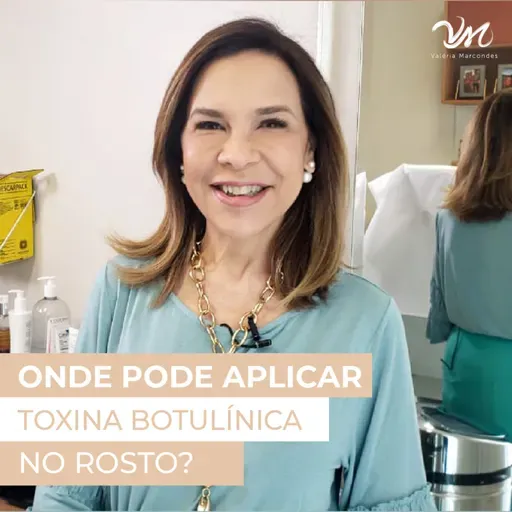 Onde aplicar toxina botulínica no rosto?