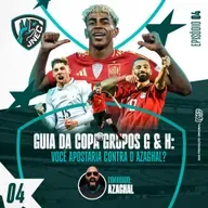 GUIA DA COPA 2026 - GRUPOS G & H: Você apostaria contra o AZAGHAL? | Jovem Nerd Esporte Clube 04