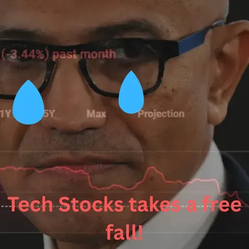 Tech Stocks in Free Fall,... Never keep your eggs in one basket!