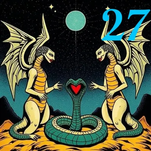 Buenos presagios, 27 (voz humana)