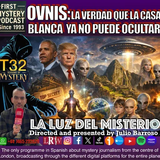 OVNIs: LA VERDAD QUE LA CASA BLANCA YA NO PUEDE OCULTAR CON J.A. CARAVACA Y JJ BENÍTEZ