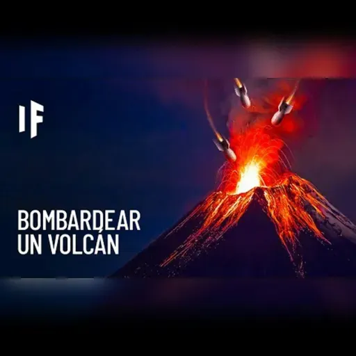 ¿Qué pasa si bombardeamos un volcán activo?