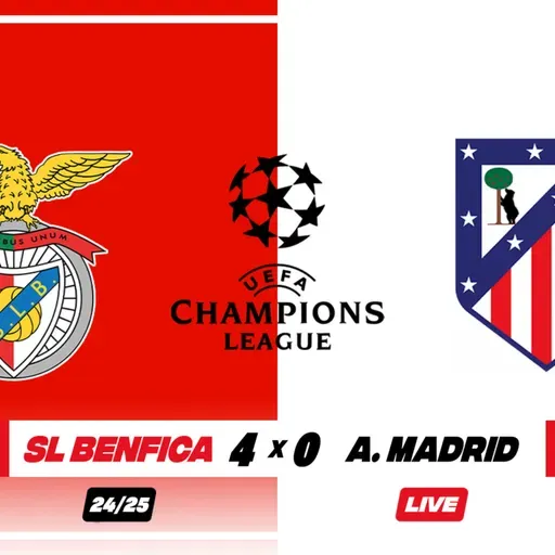 🟥BENFICA 4 x 0 ATLÉTICO MADRID🟥