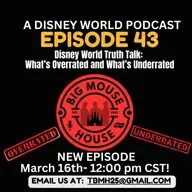 Episode 43: Disney World Truth Talk: What’s Overrated and What’s Underrated For The Big Mouse House!