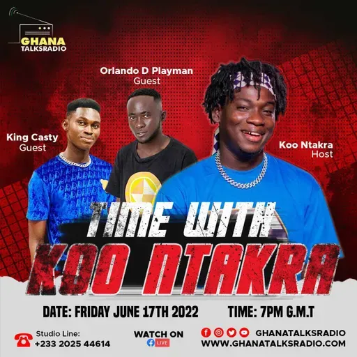 King Casty and Orlando D Playman battle it out on Time With Koo Ntakra.