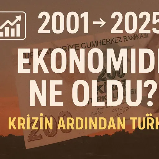2001’den 2025’e Türkiye Ekonomisi: Kriz, Reform, Büyüme ve Dönüşüm