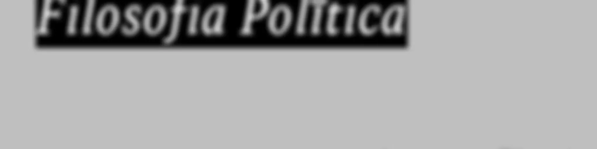 Curso Livre de Filosofia Política