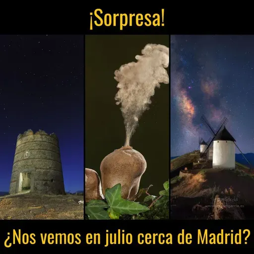 ¡Sorpresa! ¿Nos vemos en julio cerca de Madrid?