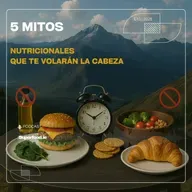 5 MITOS ALIMENTICIOS ¡Cambiarán la forma en que pensabas!!!