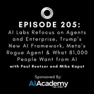 #205: AI Labs Refocus on Agents and Enterprise, Trump’s New AI Framework, Meta’s Rogue Agent & What 81,000 People Want from AI