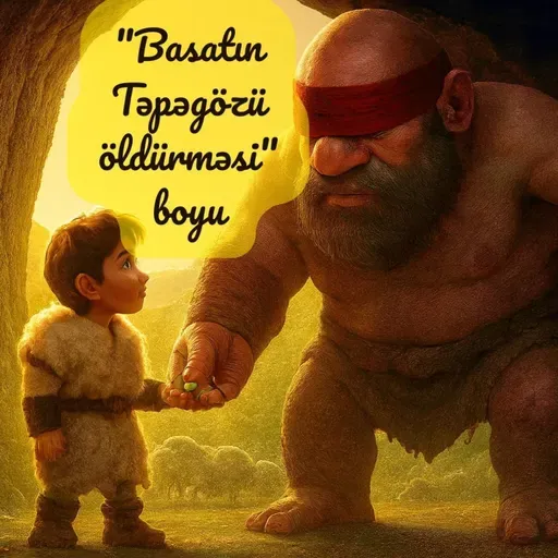 "Basatın Təpəgözü öldürməsi" boyu (Kitabi-Dədə Qorqud dastanı)