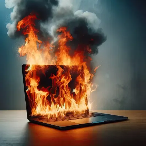 Trotzig zünden wir die Digital-Tischbombe