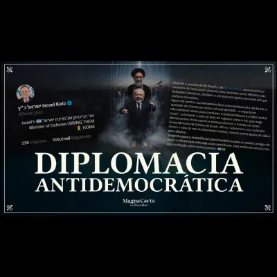 UM GOVERNO ALINHADO A DITADURAS E QUE ROMPE COM DEMOCRACIAS | Magna Carta por Ricardo Gomes