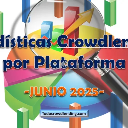   TOP MEJORES PLATAFORMAS CROWDLENDING INVERTIR 2025 - Estadísticas JUNIO