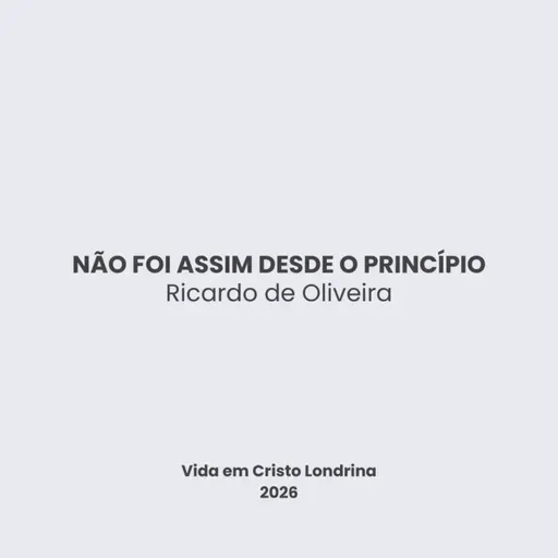 Não foi assim desde o princípio - Ricardo de Oliveira