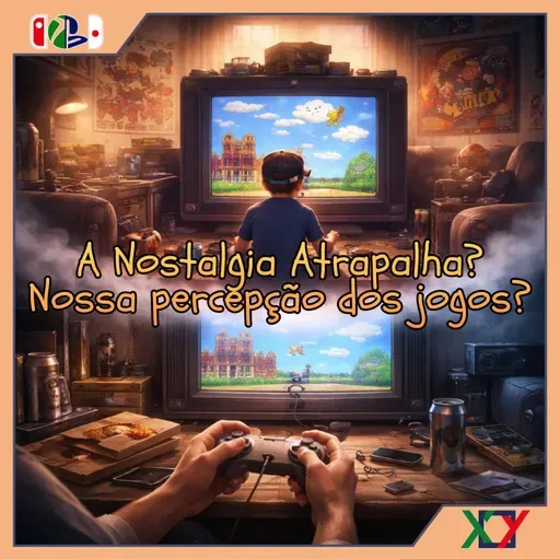 🎙️Epi #282 - A nostalgia atrapalha a percepção e forma como consumimos e analisamos os jogos?
