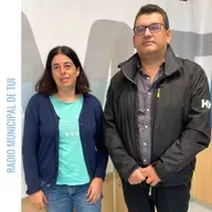 Ent. Ismael Diz, concelleiro de Medio Ambiente e Patricia Vázquez, técnica forestal | Prevención de incendios