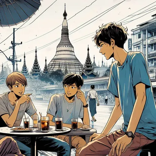 On Burmese Slangs, from Being Broke to Having a Crush