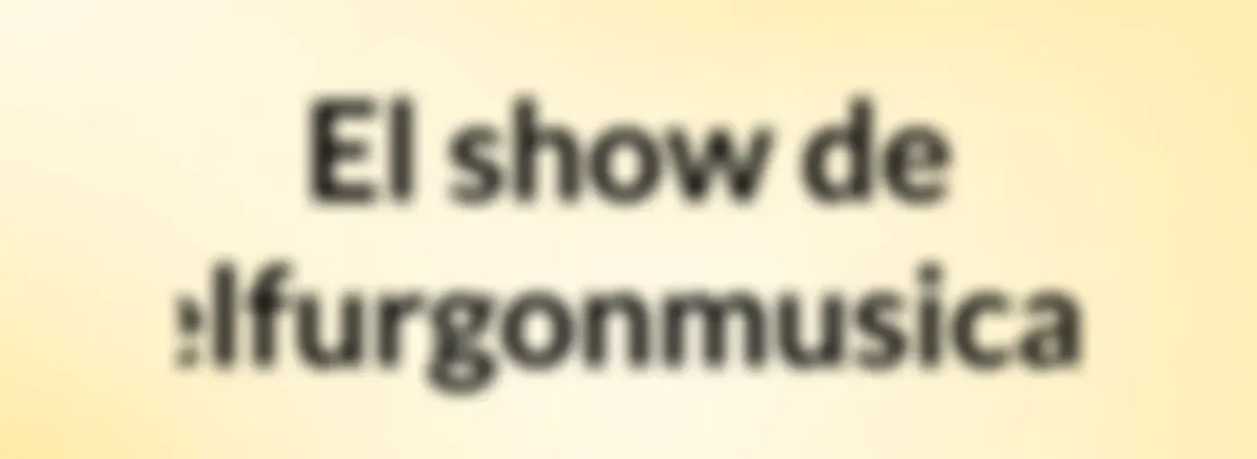 El show de elfurgonmusical