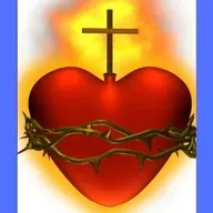 SANTA TERESINHA DO MENINO JESUS E O SAGRADO CORAÇÃO DE JESUS