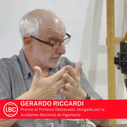 LBC con Gerardo Riccardi 》Premio al Profesor Destacado Academia Nacional de Ingeniería