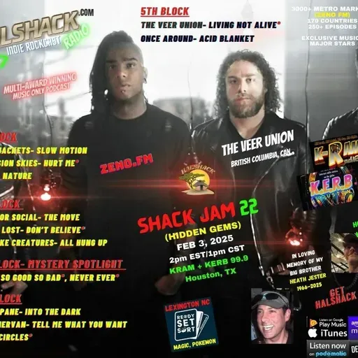 Episode 195: Halshack ep 22 (SHACK JAM 22--HIDDEN GEMS pt 1 --KERB-KRAM Houston, TX) -- Feb 3, 2025--- Halshack faves special-- Hosted by Halshack