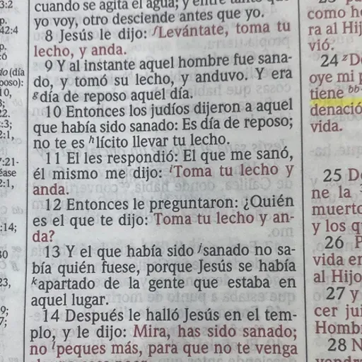 Y era día de Reposo