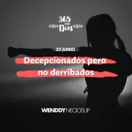 Decepcionados pero no derribados
