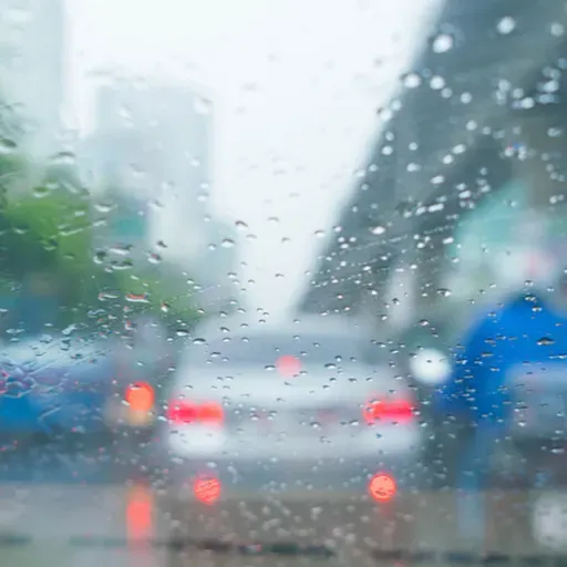 A água da chuva