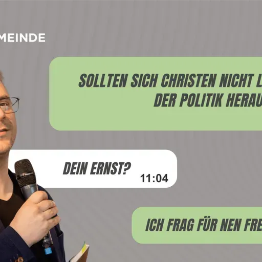 Christen und Politik | Ich frag für einen Freund | Alexander Spörlein