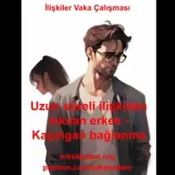 Uzun süreli ilişkiden kaçan erkek - Kaçıngan bağlanma stili