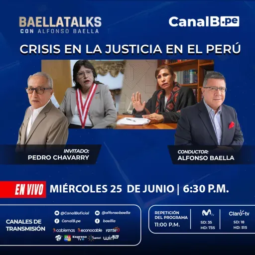 25.6.25 Invitado: Pedro Chávarry