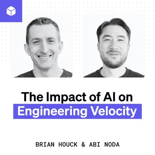 The current impact of AI on engineering velocity: What 400 companies are seeing (Abi Noda & Brian Houck)